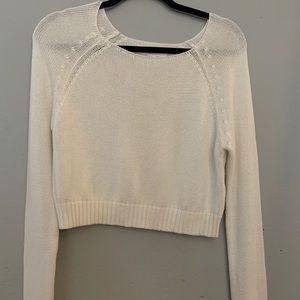 Cropped sweater
